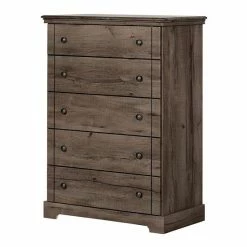 South Shore Lilak 5-Drawer Chest Fall Oak -South Shore shop unnamed file 1010