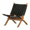 South Shore Balka Woven Leather Lounge Chair Black -South Shore shop unnamed file 1017