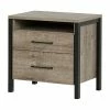 South Shore Munich 2-Drawer Nightstand -South Shore shop unnamed file 1073