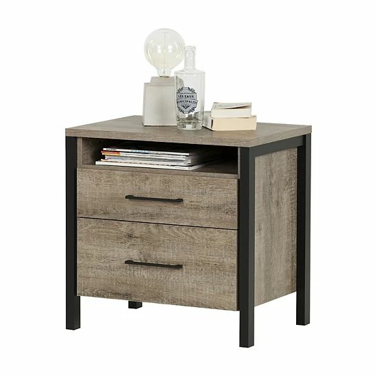 South Shore Munich 2-Drawer Nightstand 5 South Shore Munich 2-Drawer Nightstand - Image 3