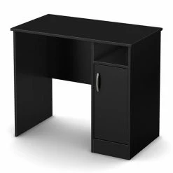 South Shore Axess Small Desk Pure Black -South Shore shop unnamed file 1081