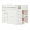 South Shore Tiara Twin Loft Bed With Desk -South Shore shop unnamed file 1098