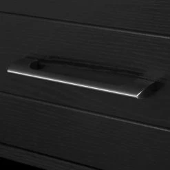 South Shore Vietti Bar Cabinet & Bottle Storage Black Oak -South Shore shop unnamed file 1125