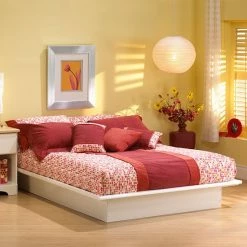 South Shore Step One Full Platform Bed White -South Shore shop unnamed file 113