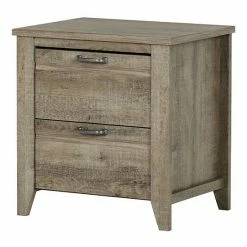 South Shore Lionel 2-Drawer Nightstand Seaside Pine -South Shore shop unnamed file 1141