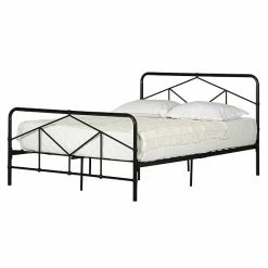 South Shore Sazena Geometric Metal Queen Platform Bed -South Shore shop unnamed file 1165