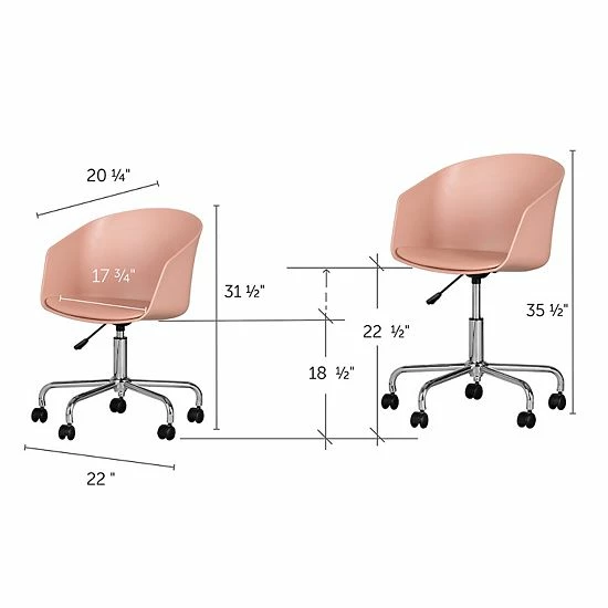 South Shore Flam Swivel Chair Black 7 South Shore Flam Swivel Chair Black - Image 5