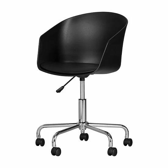 South Shore Flam Swivel Chair Black 8 South Shore Flam Swivel Chair Black - Image 6