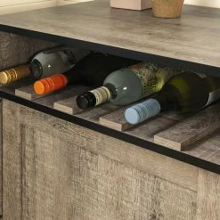 South Shore Munich Buffet With Sliding Door Seaside Pine -South Shore shop unnamed file 1326