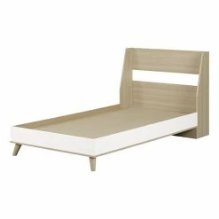 South Shore Yodi Complete Twin Bed Soft Elm
