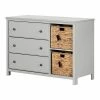 South Shore Cotton Candy 3-Drawer Dresser With Baskets -South Shore shop unnamed file 1406