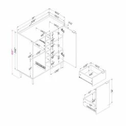 South Shore Hype Buffet & Storage Cabinet -South Shore shop unnamed file 1482