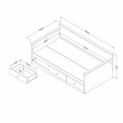 South Shore Tassio Twin Daybed With Storage 13 South Shore Tassio Twin Daybed With Storage -South Shore shop unnamed file 1503