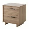 South Shore Fynn 2-Drawer Nightstand Table Fall Oak 2 South Shore Fynn 2-Drawer Nightstand Table Fall Oak -South Shore shop unnamed file 1523