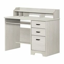 South Shore Versa Computer Desk With Hutch Winter Oak -South Shore shop unnamed file 154