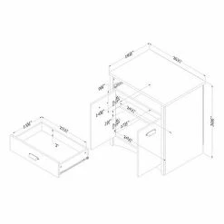 South Shore Gascony Printer Cabinet -South Shore shop unnamed file 1552