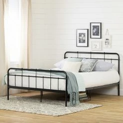 South Shore Gravity Queen Platform Bed With Headboard -South Shore shop unnamed file 1596