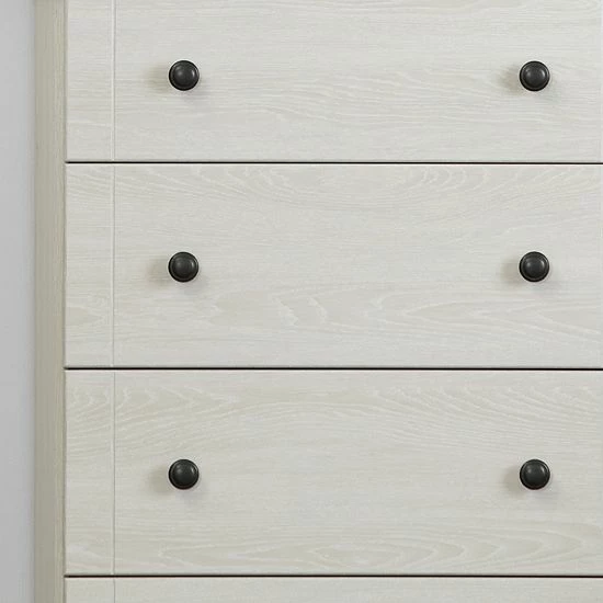 South Shore Lilak Door Chest With 5 Drawers Fall Oak 6 South Shore Lilak Door Chest With 5 Drawers Fall Oak - Image 4