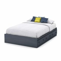 South Shore Summer Breeze Mates Bed With 3 Drawers Blueberry -South Shore shop unnamed file 1687