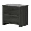 South Shore Tao 2-Drawer Nightstand Natural Walnut -South Shore shop unnamed file 1703