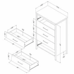South Shore Gravity 5-Drawer Chest White 17 South Shore Gravity 5-Drawer Chest White -South Shore shop unnamed file 172