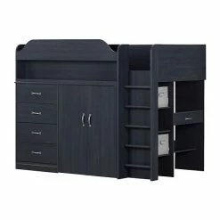 South Shore Asten Loft Bed With Desk