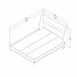 South Shore Yodi Complete Full Bed Soft Elm -South Shore shop unnamed file 1824