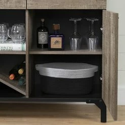 South Shore Valet Buffet With Wine Storage -South Shore shop unnamed file 1835