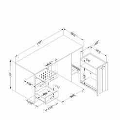South Shore Artwork Sewing Craft Table & Storage 19 South Shore Artwork Sewing Craft Table & Storage -South Shore shop unnamed file 1846