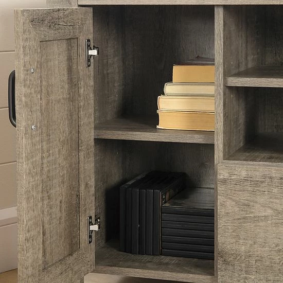 South Shore Lionel Corner TV Stand Seaside Pine 6 South Shore Lionel Corner TV Stand Seaside Pine - Image 4