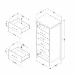 South Shore Munich 6-Drawer Chest -South Shore shop unnamed file 1997