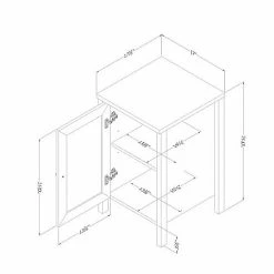 South Shore Balka 1-Door End Table 19 South Shore Balka 1-Door End Table -South Shore shop unnamed file 2014
