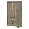 South Shore Versa 2-Door Armoire With Drawers Weathered Oak 1 South Shore Versa 2-Door Armoire With Drawers Weathered Oak -South Shore shop unnamed file 22