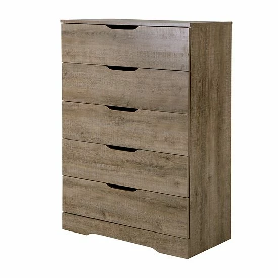 South Shore Holland 5-Drawer Chest Light Gray 10 South Shore Holland 5-Drawer Chest Light Gray - Image 8