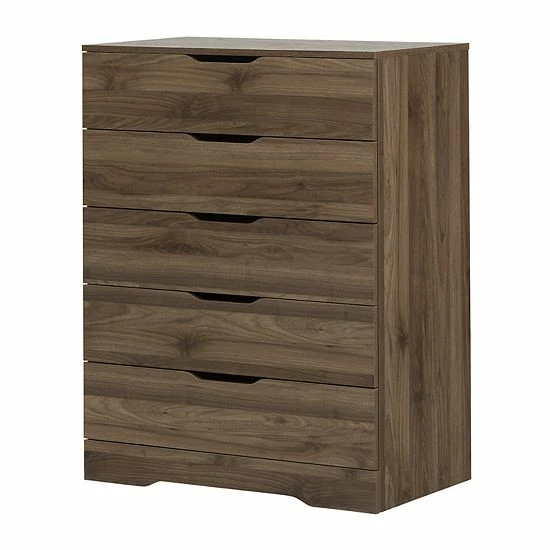 South Shore Holland 5-Drawer Chest Light Gray 11 South Shore Holland 5-Drawer Chest Light Gray - Image 9