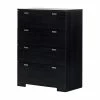 South Shore Reevo 4-Drawer Dresser Black Onyx -South Shore shop unnamed file 253