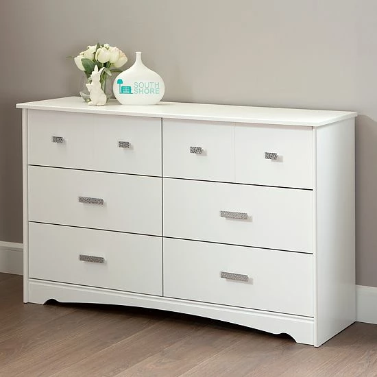 South Shore Tiara 6-Drawer Double Dresser 4 South Shore Tiara 6-Drawer Double Dresser - Image 2