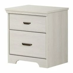 South Shore Versa 2-Drawer Nightstand Winter Oak -South Shore shop unnamed file 308
