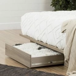 South Shore Primo Full/Queen Platform Bed With Drawer -South Shore shop unnamed file 366