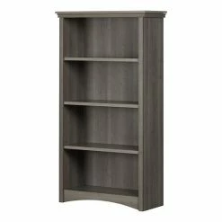 South Shore Gascony 4-Shelf Bookcase Gray -South Shore shop unnamed file 480