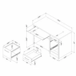 South Shore Gravity Desk Black -South Shore shop unnamed file 490