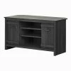 South Shore Exhibit Corner TV Stand Gray Oak -South Shore shop unnamed file 501