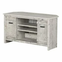 South Shore Exhibit Corner TV Stand Gray Oak -South Shore shop unnamed file 506