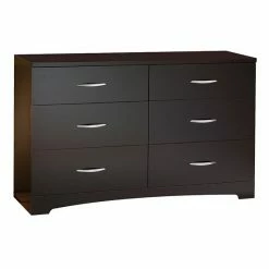 South Shore Step One Triple Dresser Chocolate