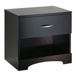 South Shore Step One Nightstand Chocolate