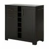 South Shore Vietti Bar Cabinet & Bottle Storage Weathered Oak -South Shore shop unnamed file 598