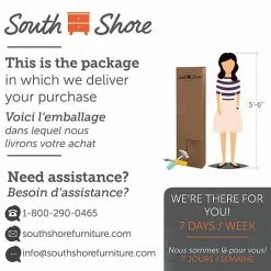 South Shore Versa 8-Drawer Double Dresser Weathered Oak -South Shore shop unnamed file 60