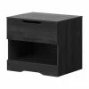 South Shore Holland 1-Drawer Nightstand Brown -South Shore shop unnamed file 617