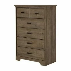 South Shore Versa 5-Drawer Chest Dresser Rubbed Black -South Shore shop unnamed file 640