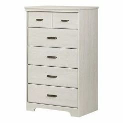 South Shore Versa 5-Drawer Chest Dresser Rubbed Black -South Shore shop unnamed file 641